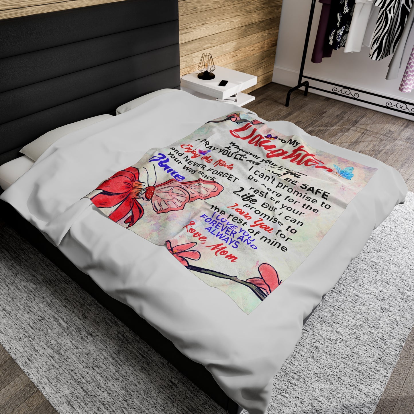 Velveteen Plush Blanket - Elfinna