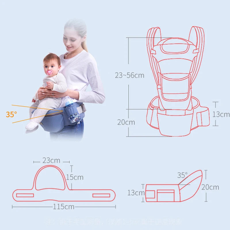 Ergonomic Baby Carrier Backpack - Elfinna