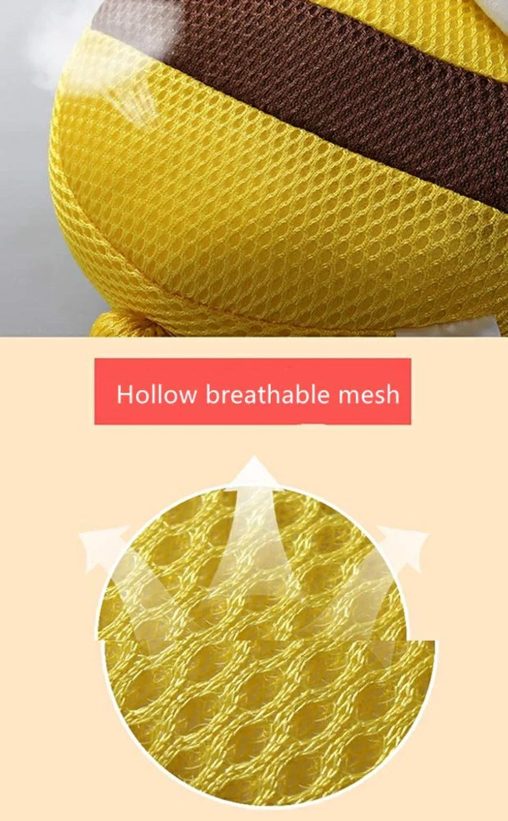 Baby Head Protector Cushion - Elfinna