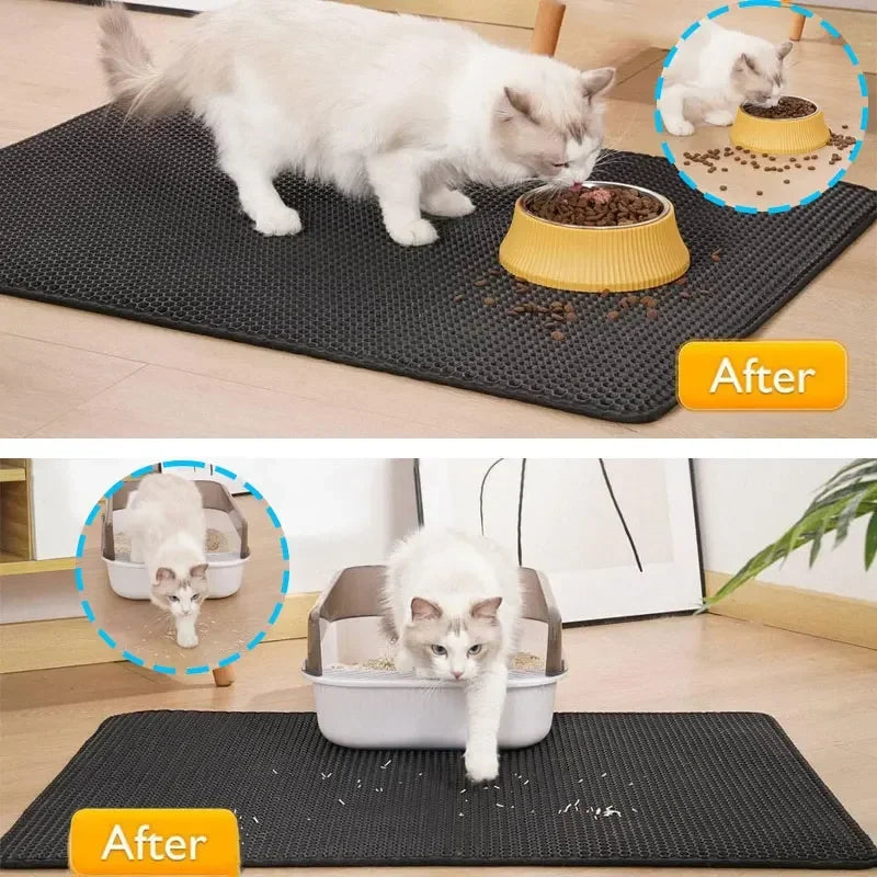 Waterproof Cat Litter Mat - Elfinna