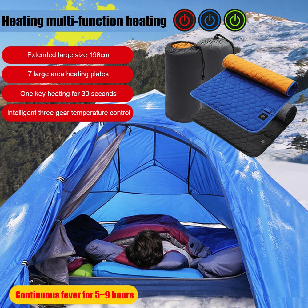 Winter USB Heating Sleeping Mat - Elfinna