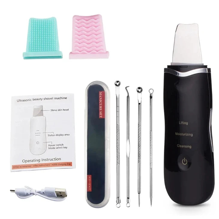 Electric Ultrasonic Skin Scrubber - Elfinna