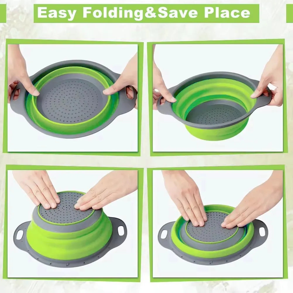 Vegetable Folding Drain Basket - Elfinna