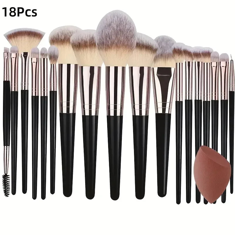 Soft 3-20PCS Makeup Brushes Set - Elfinna