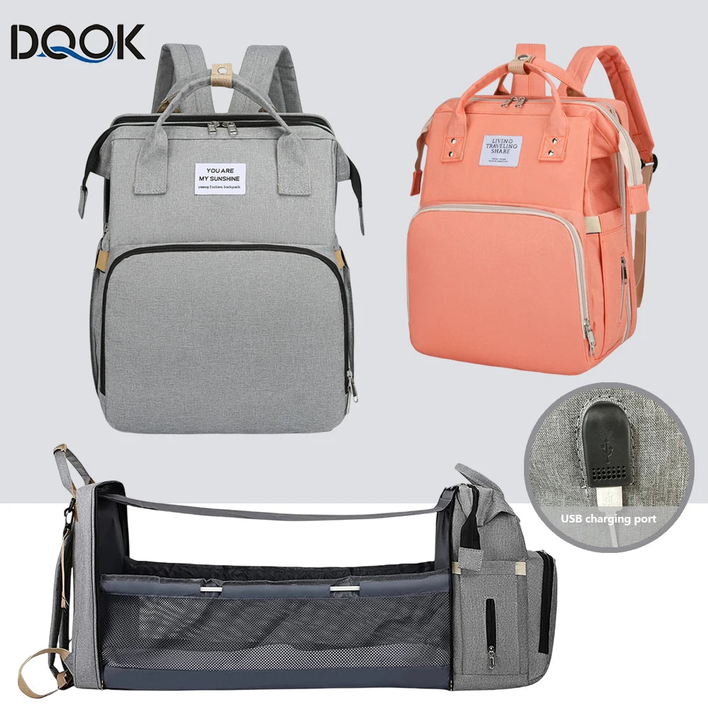 Lightweight Folding Mommy Bag - Elfinna