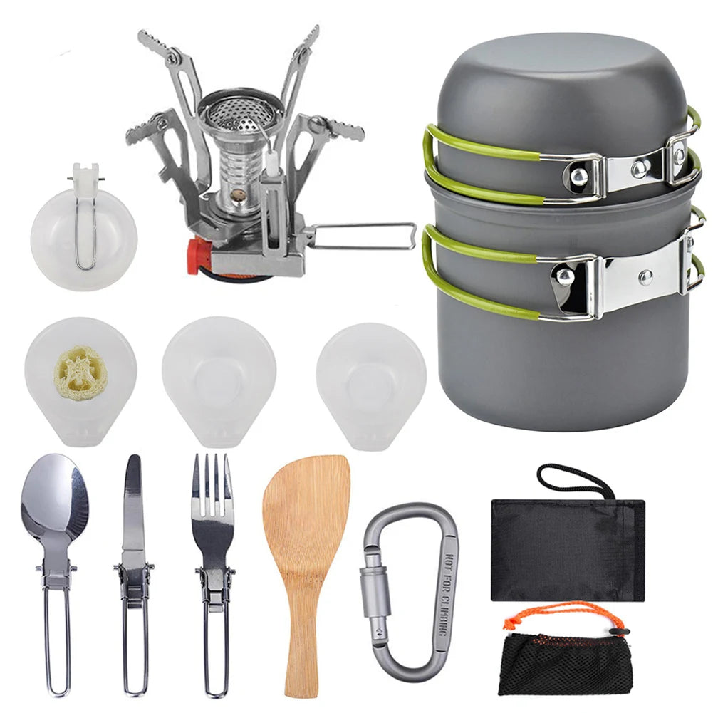 Portable Camping Cookware Set - Elfinna