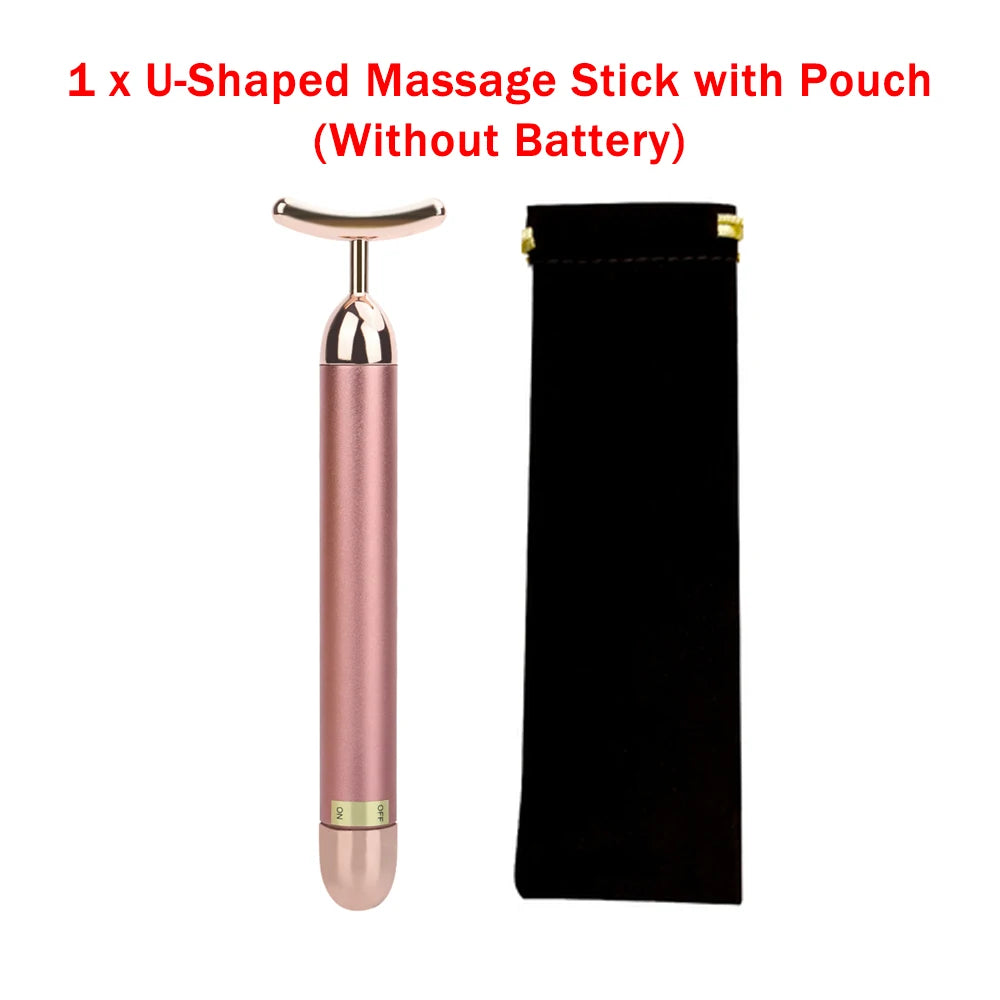 Waterproof 24K Gold U Massage Stick - Elfinna