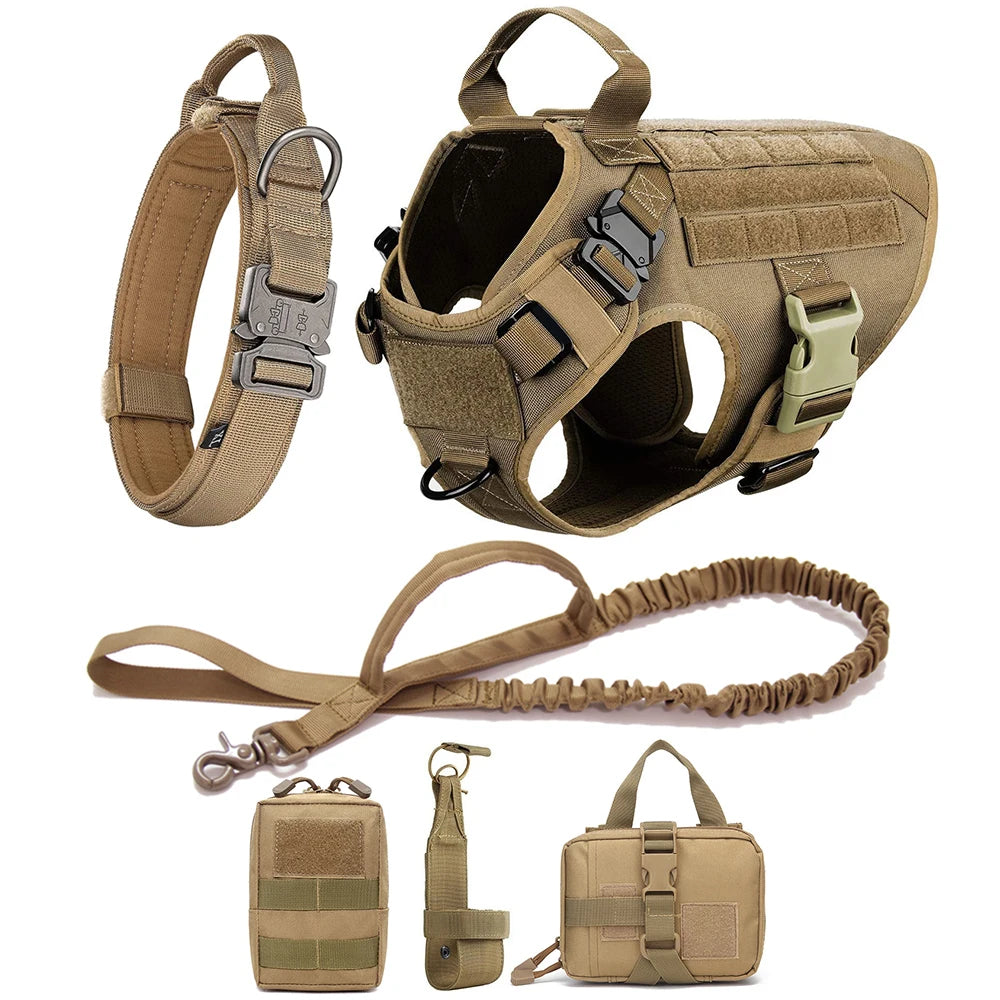 Malinois Dog Harness Leash Set - Elfinna