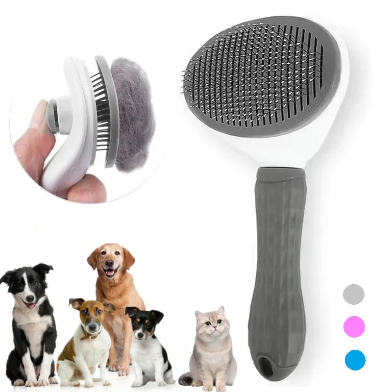 Self-cleaning Pet Hair Remove Comb - Elfinna