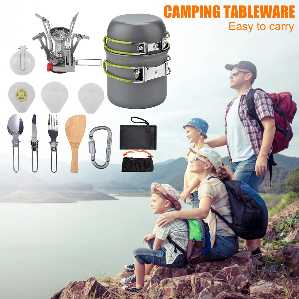 Portable Camping Cookware Set - Elfinna