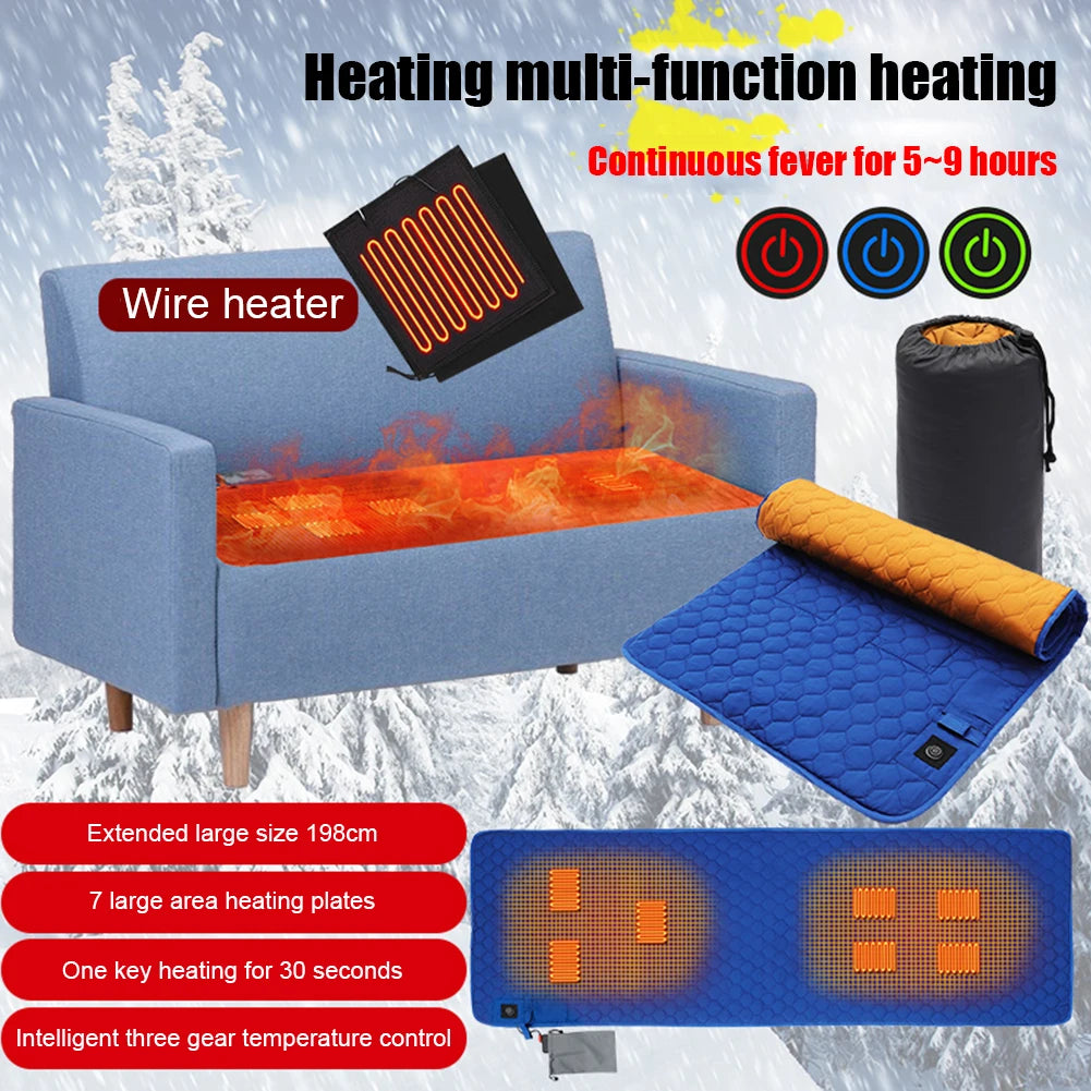 Winter USB Heating Sleeping Mat - Elfinna