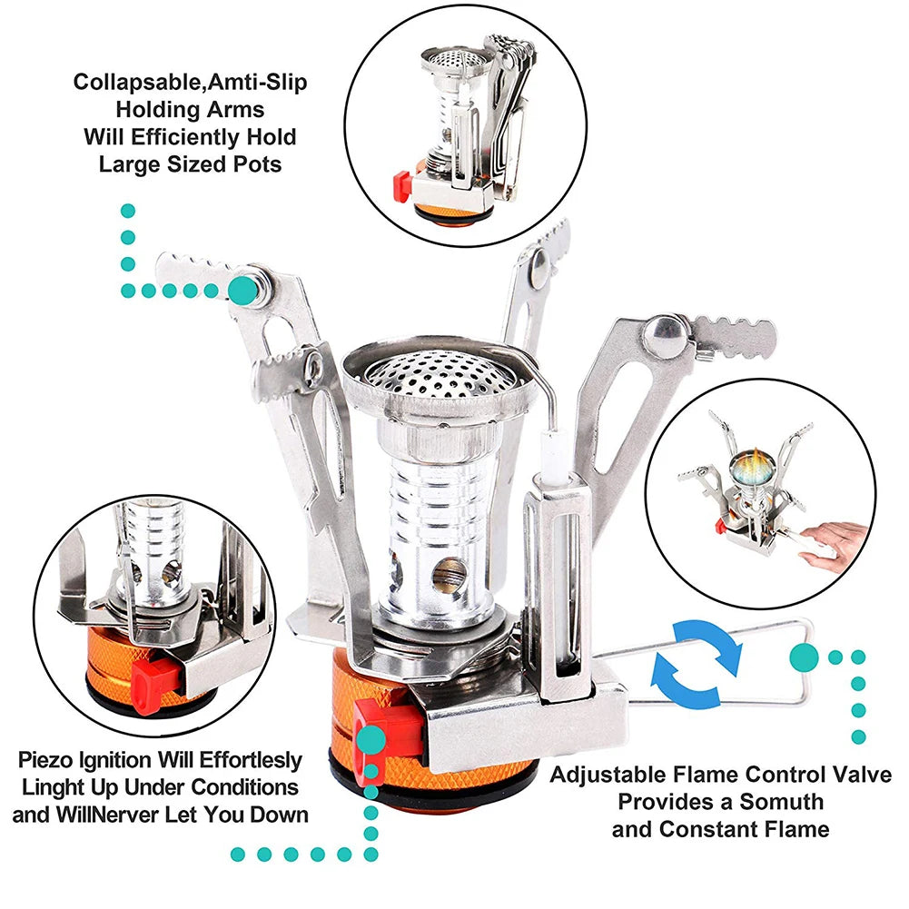 Portable Camping Cookware Set - Elfinna