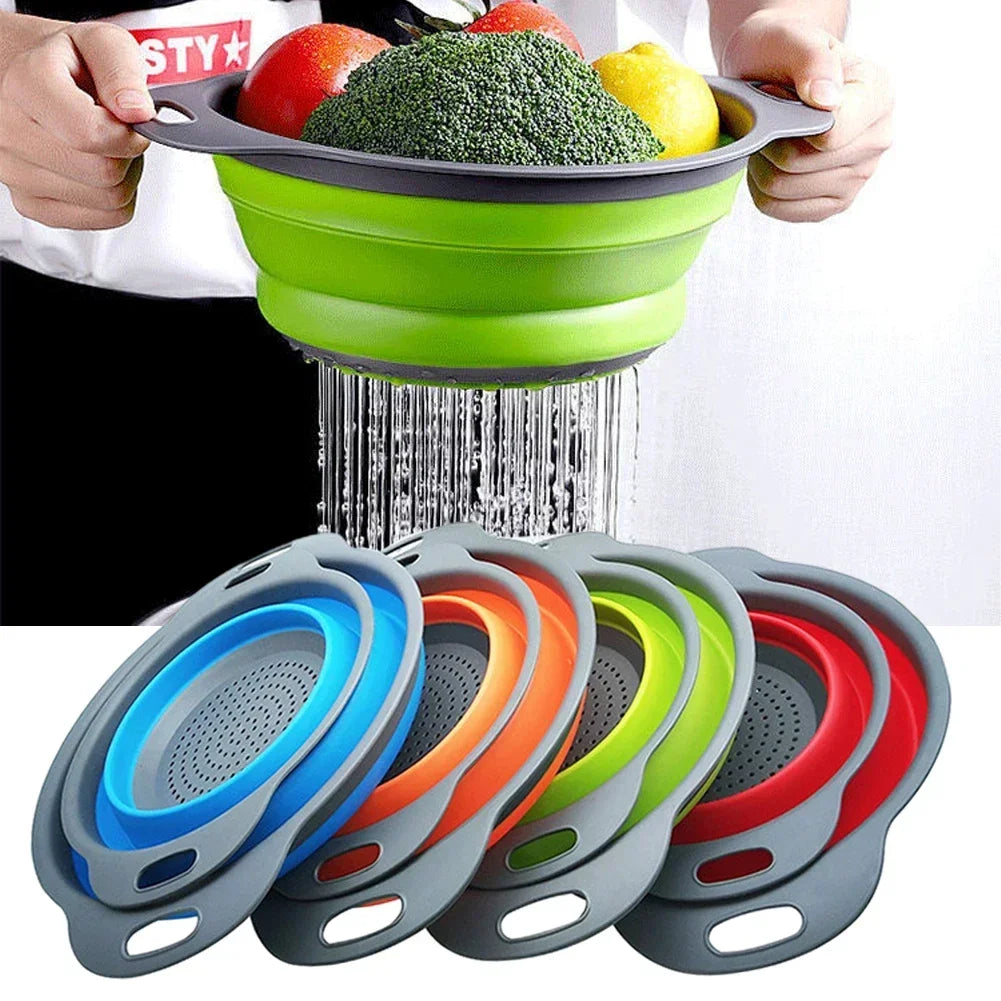 Vegetable Folding Drain Basket - Elfinna