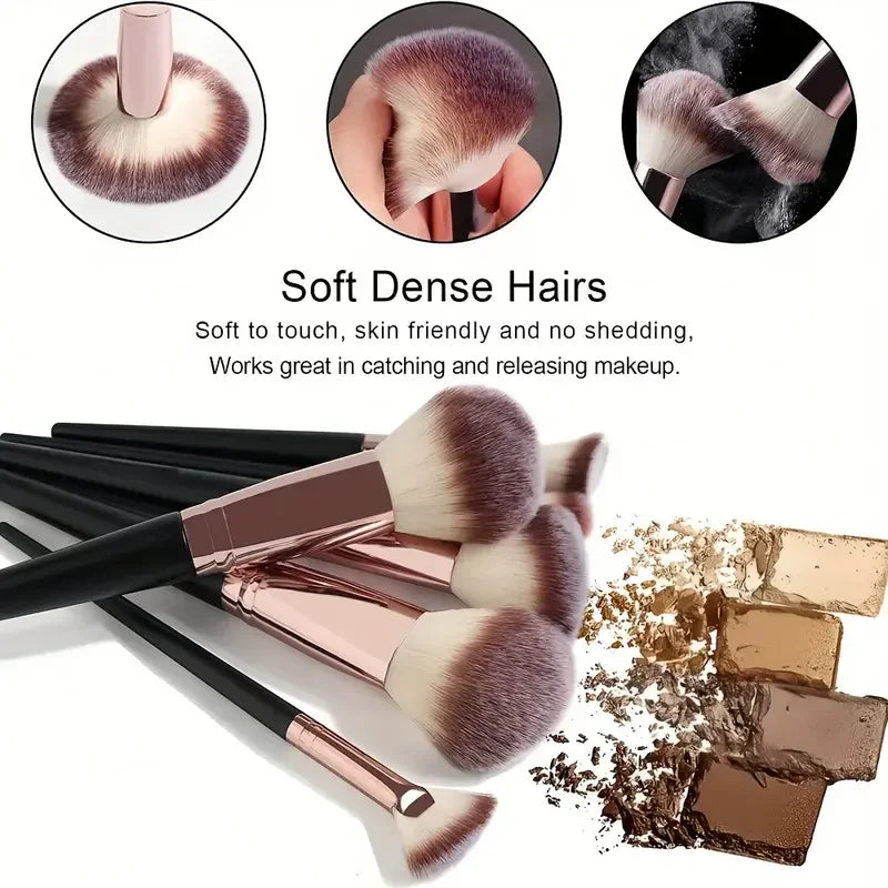 Soft 3-20PCS Makeup Brushes Set - Elfinna