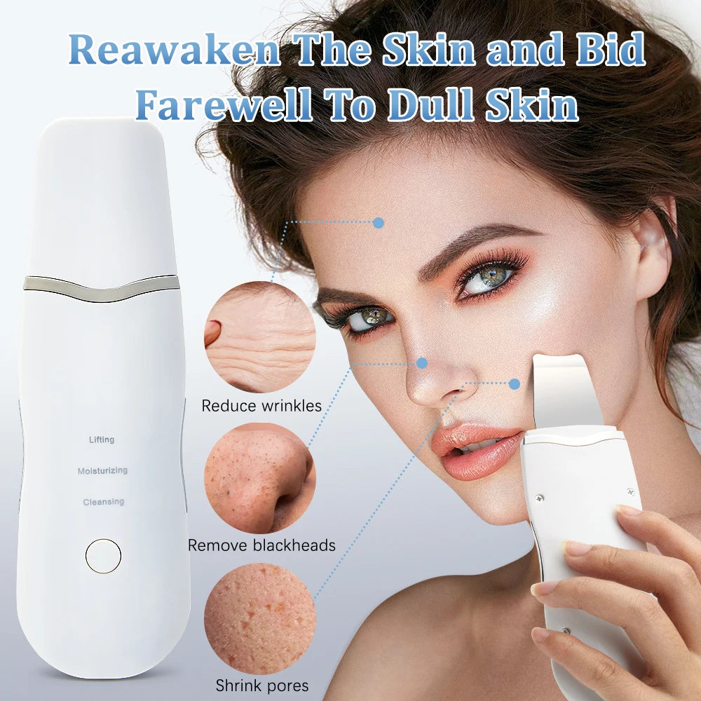 Electric Ultrasonic Skin Scrubber - Elfinna