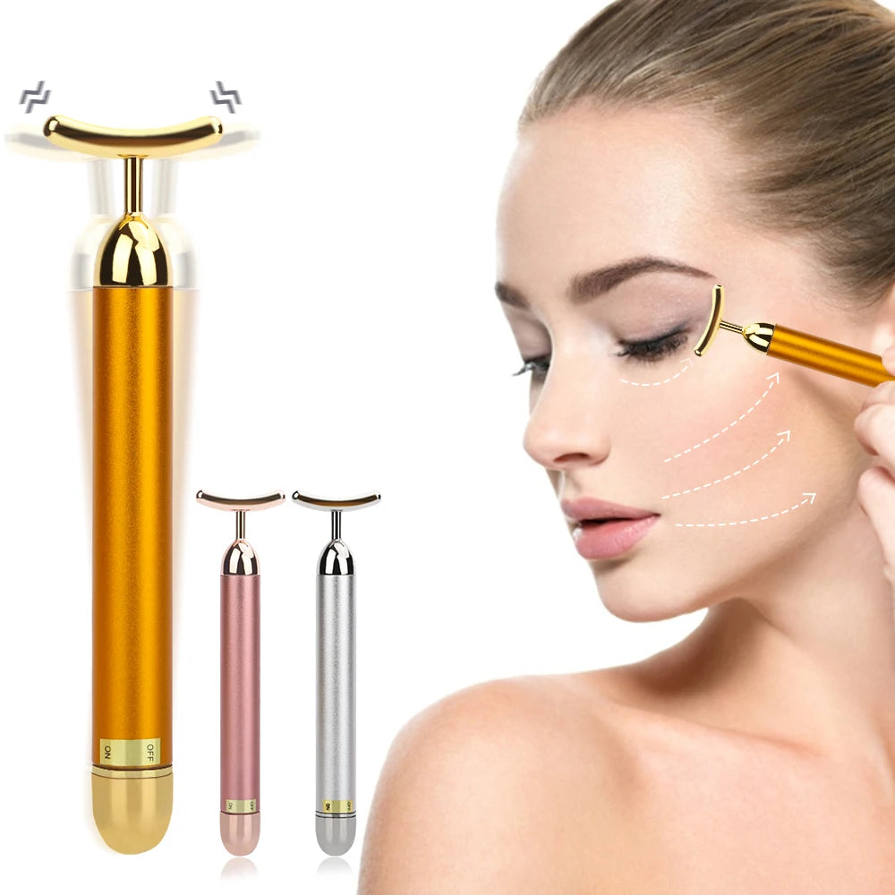 Waterproof 24K Gold U Massage Stick - Elfinna