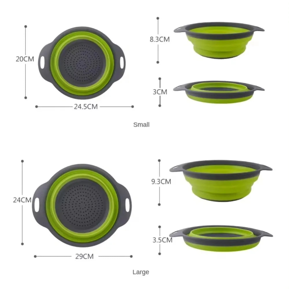 Vegetable Folding Drain Basket - Elfinna