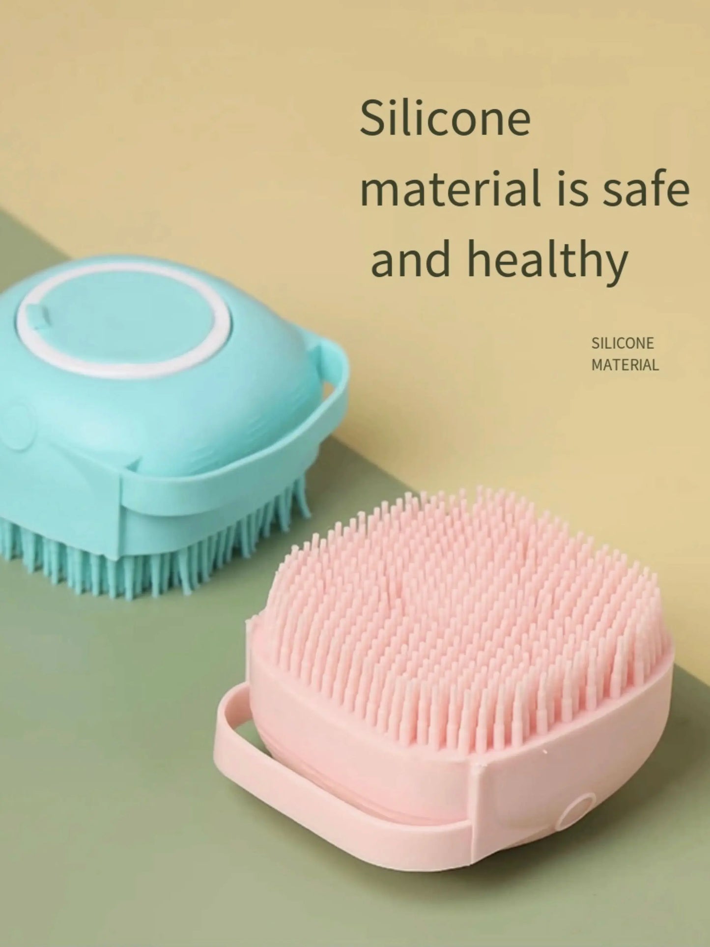 Dog Soft Silicone Bath Brush - Elfinna