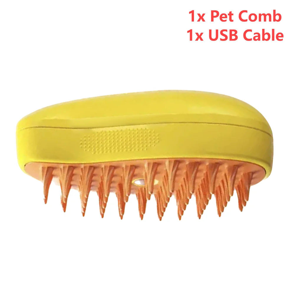 3 In 1 Cat Steamy Brush - Elfinna