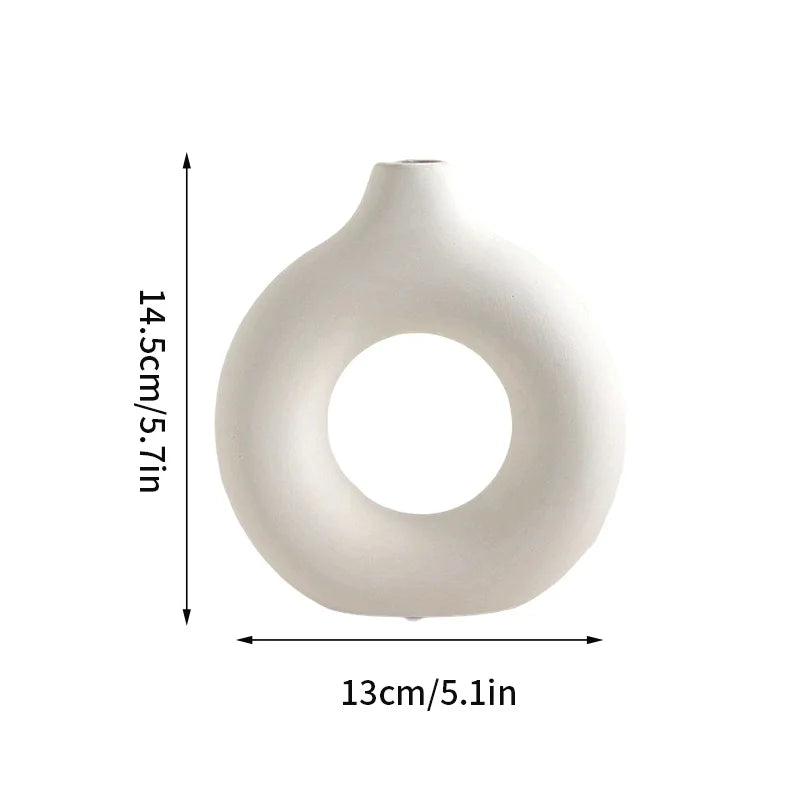 Imitation Ceramic Plastic Flower Pot - Elfinna