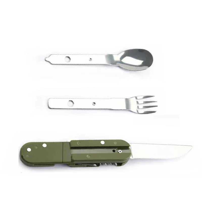 Stainless Steel Outdoor Tableware Set - Elfinna