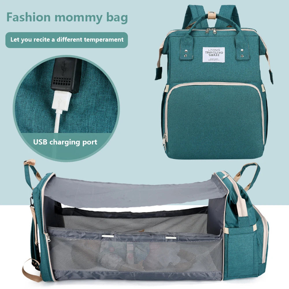 Lightweight Folding Mommy Bag - Elfinna