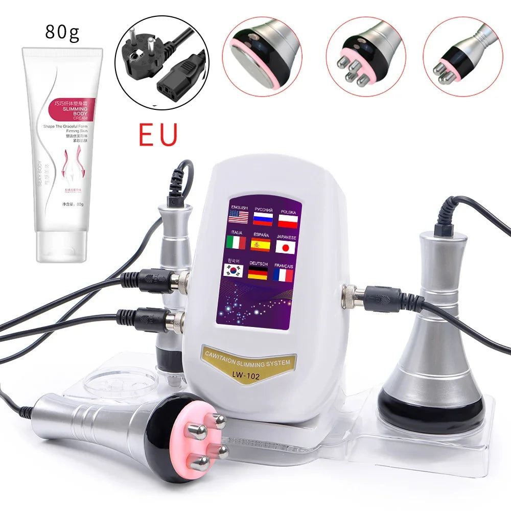 Ultrasonic Cavitation Body Facial Machine - Elfinna