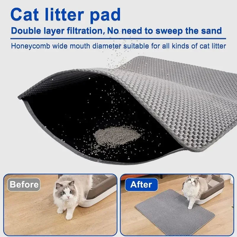 Waterproof Cat Litter Mat - Elfinna