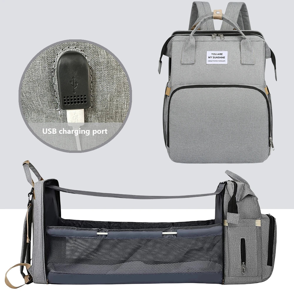 Lightweight Folding Mommy Bag - Elfinna