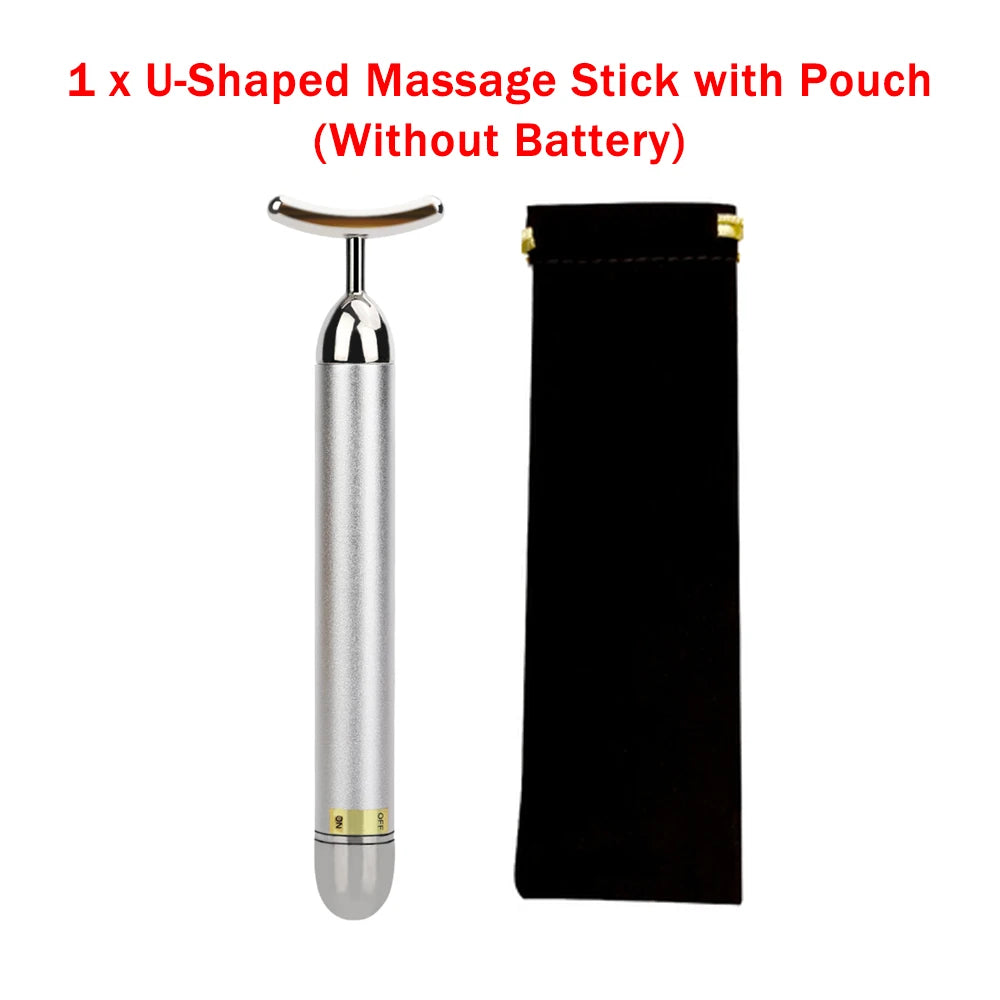 Waterproof 24K Gold U Massage Stick - Elfinna