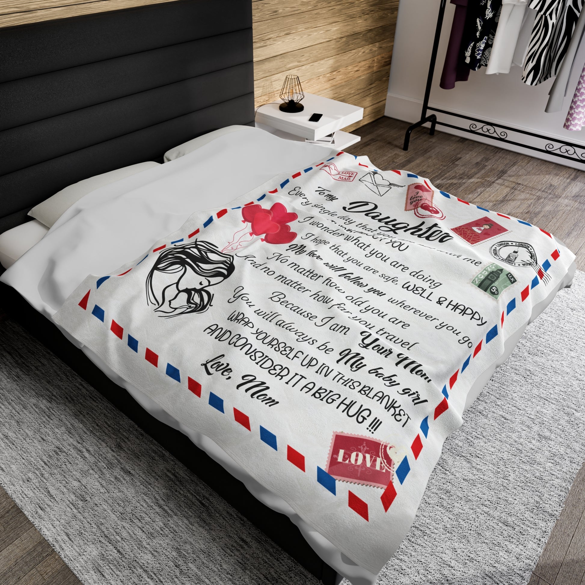 Velveteen Plush Blanket - Elfinna 