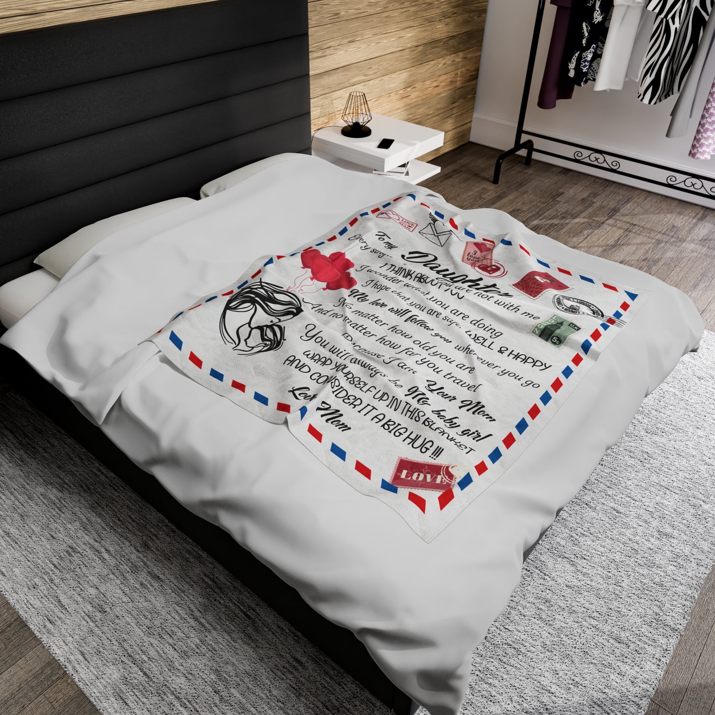 Velveteen Plush Blanket - Elfinna 