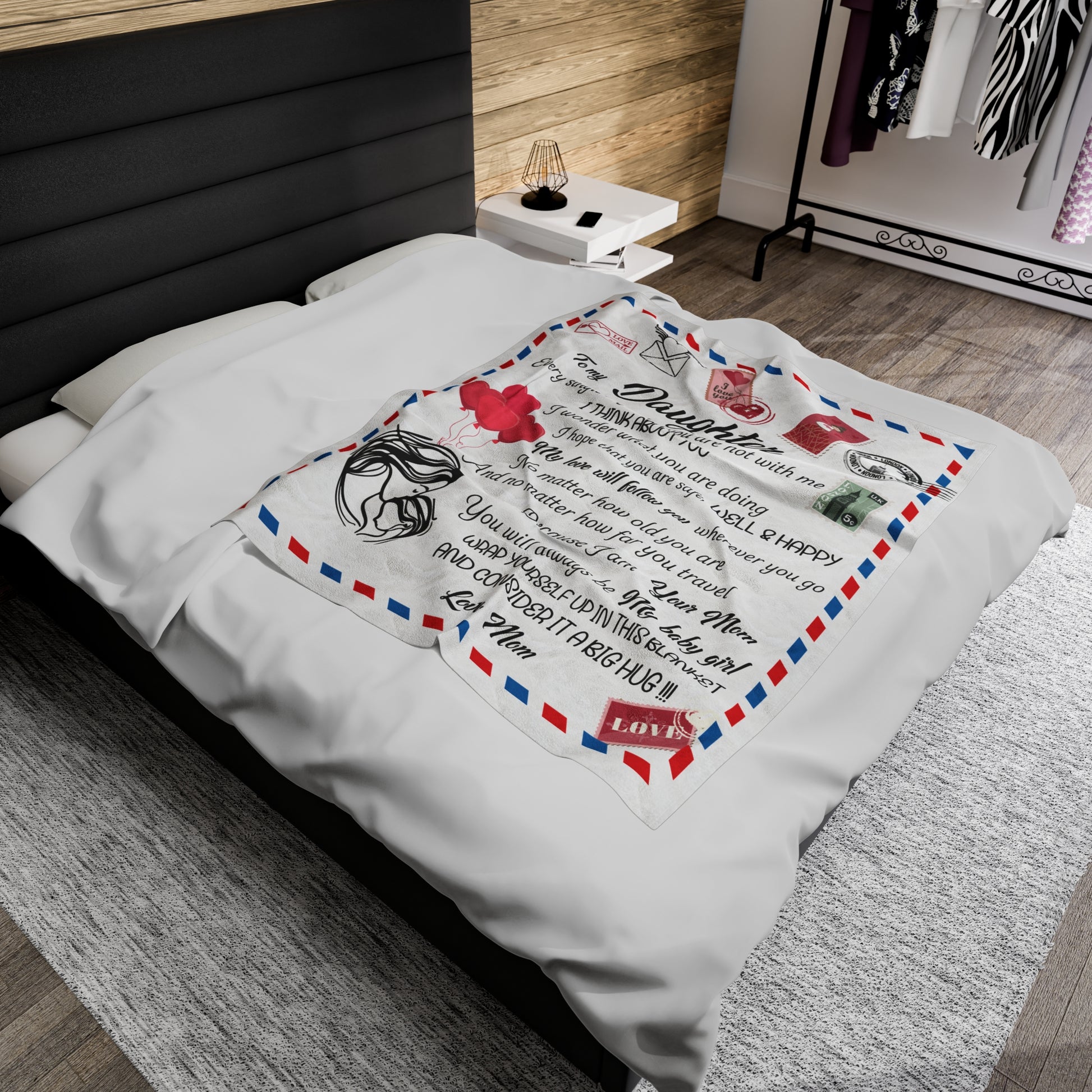 Velveteen Plush Blanket - Elfinna 