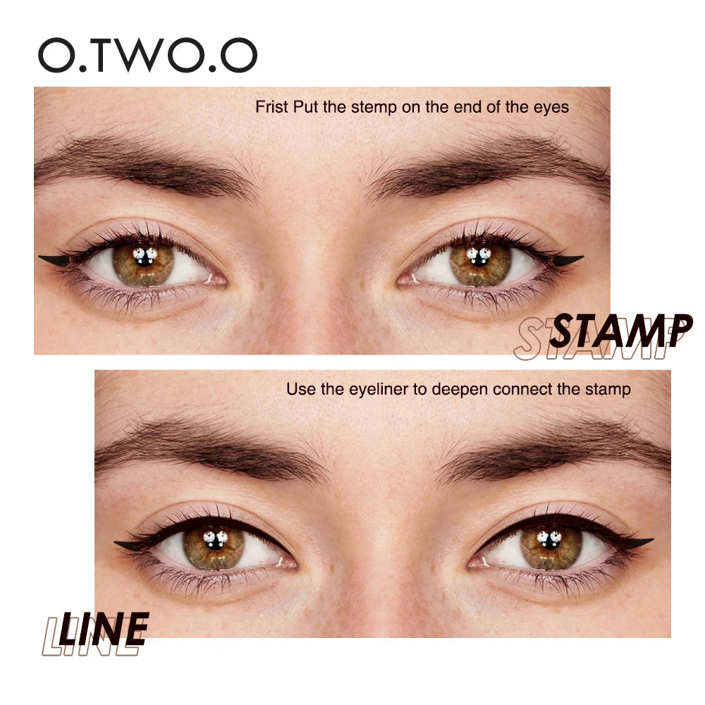 Waterproof Black Eyeliner Stamp Pen - Elfinna 