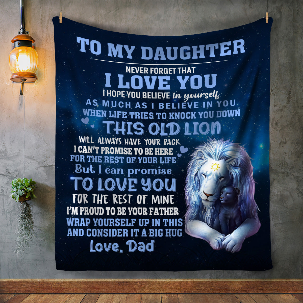 Daughter Blanket