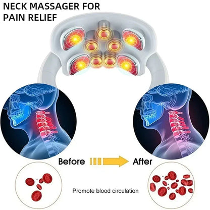 Smart Neck Back Massager - Elfinna 