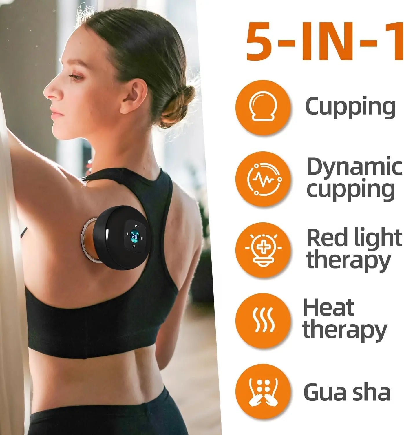 Intelligent Vacuum Cupping Massage Device - Elfinna 
