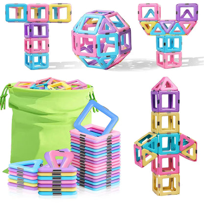 Magnetic Building Blocks Set - Elfinna 