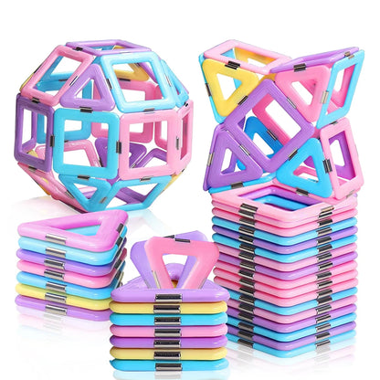 Magnetic Building Blocks Set - Elfinna 