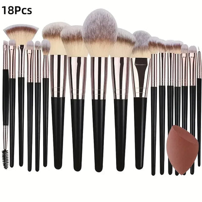 Soft 3-20PCS Makeup Brushes Set