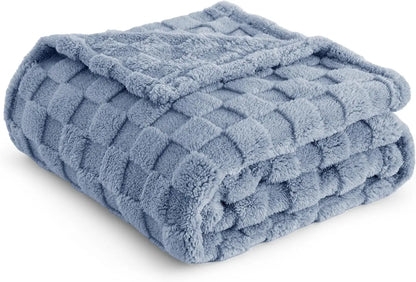 Ashley Blue Fleece Blanket