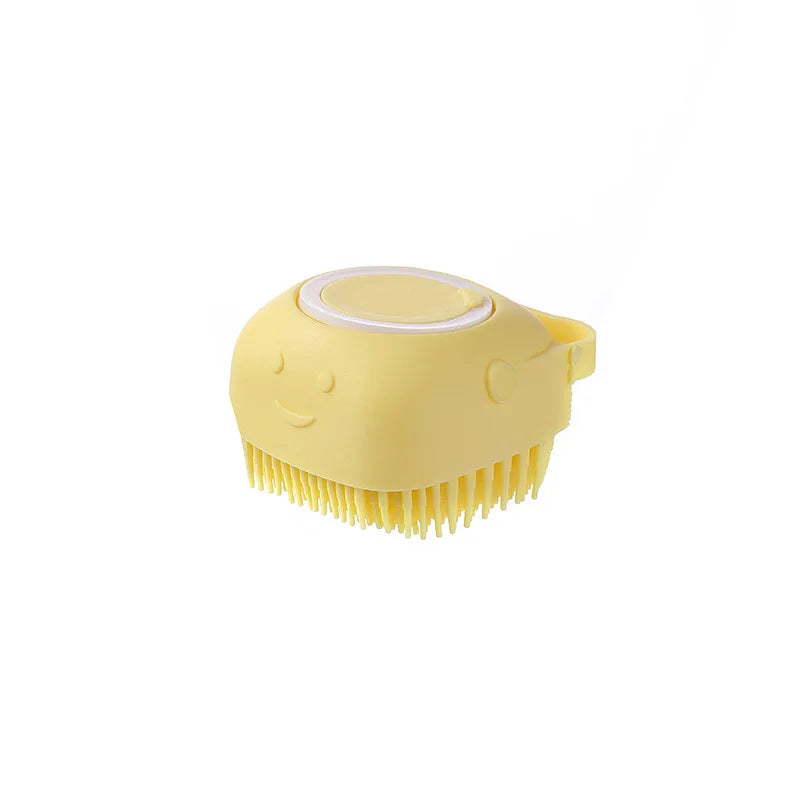 Dog Soft  Silicone Bath Brush