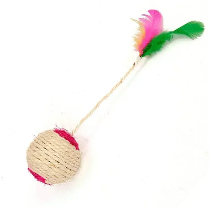 Cat Sisal Scratching Ball Toy