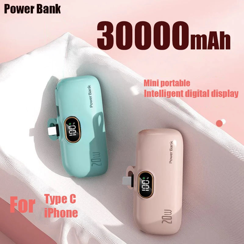 30000mAh Mini Wireless Power Bank - Elfinna 