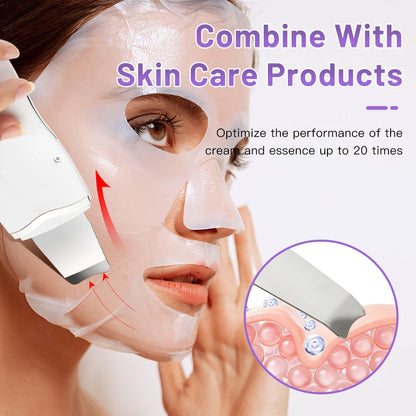 Electric Ultrasonic Skin Scrubber