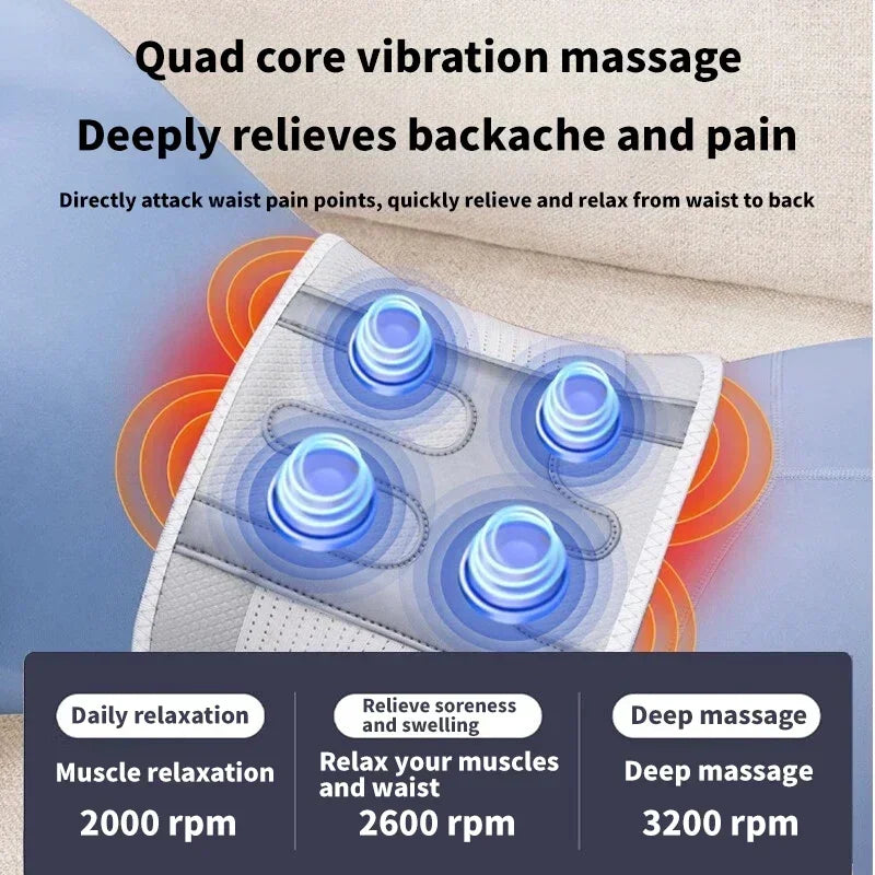 Electric Heating Waist Massager - Elfinna 