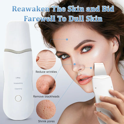 Electric Ultrasonic Skin Scrubber