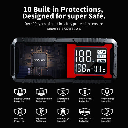 Portable 12V Car Jump Starter - Elfinna 