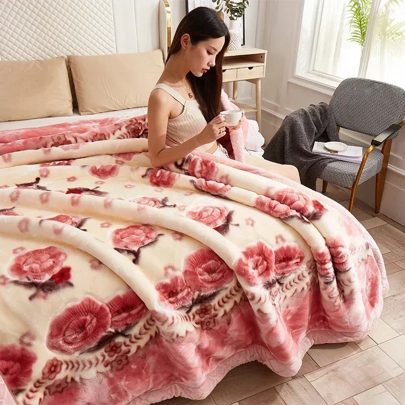 Double Side Plush Weighted Blanket