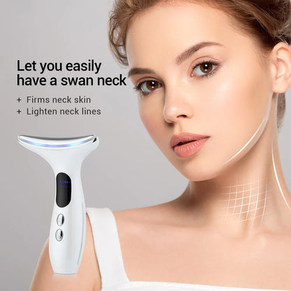 LED 3 Modes Neck Beauty Device